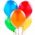 5 multicolored balloons +$16.75